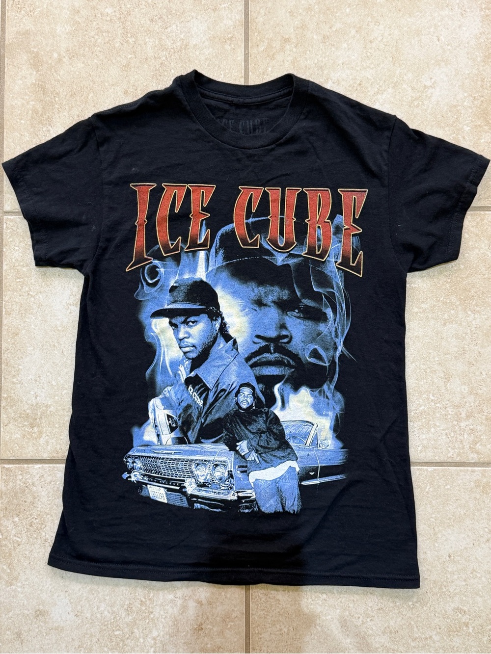 Rapper Ice Cube Impala T-Shirt UNISEX Small
